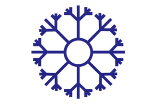Adorable Snowflake Ornament for Business Use