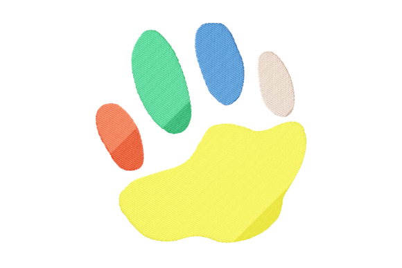 Colorful Kitten Paw Design: A Stitcher’s Review