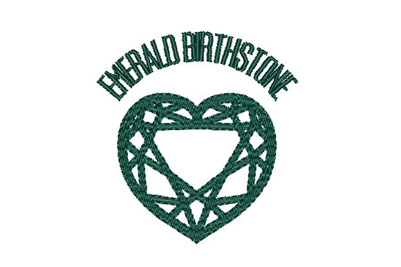 Emerald Birthstone Faceted Heart: Sweatshirt Review