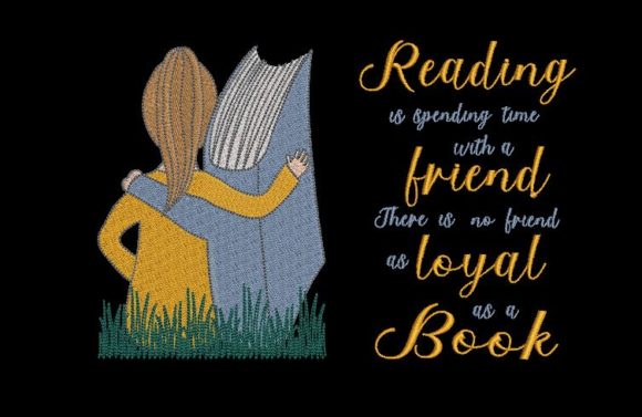 Girl, Book and Quote: Apparel Embroidery Review