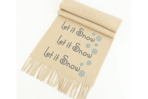 Let It Snow Snowflake: A Cozy Embroidery Review