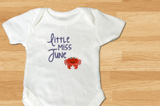 Little Miss June Crab Applique: A Designer Review