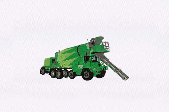 Mixer Truck: A Holiday Embroidery Design Review