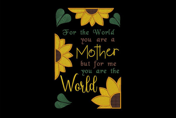 Mother You Are the World for Me: A Maker's Review