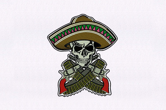 Sombrero Diablo Skull: A Seasonal Embroidery Review