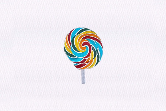Swirl Lollipop: A Sweet Holiday Embroidery Review