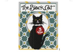 The Black Cat C.May 1896: Vintage Embroidery Review