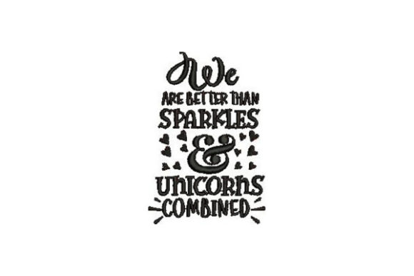 We Are Better Than Sparkles: Embroidery Review