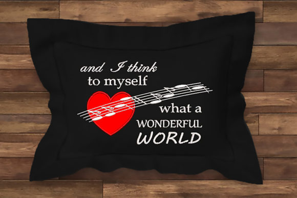 What a Wonderful World Quote: Embroidery Review